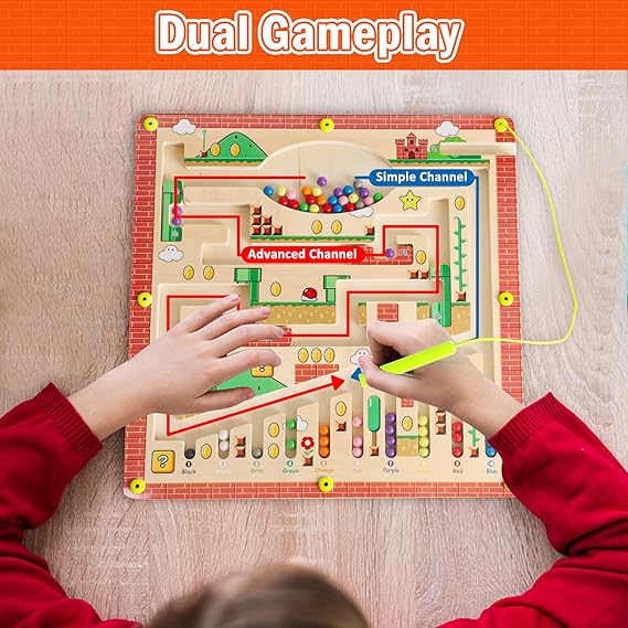 Voudone Jeux Labyrinthe Magnetique Enfant