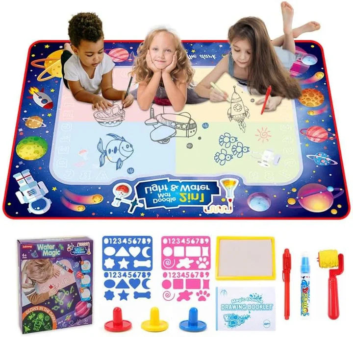 Tapis de dessin magique Aqua Doodle pour enfants (taille extra large)