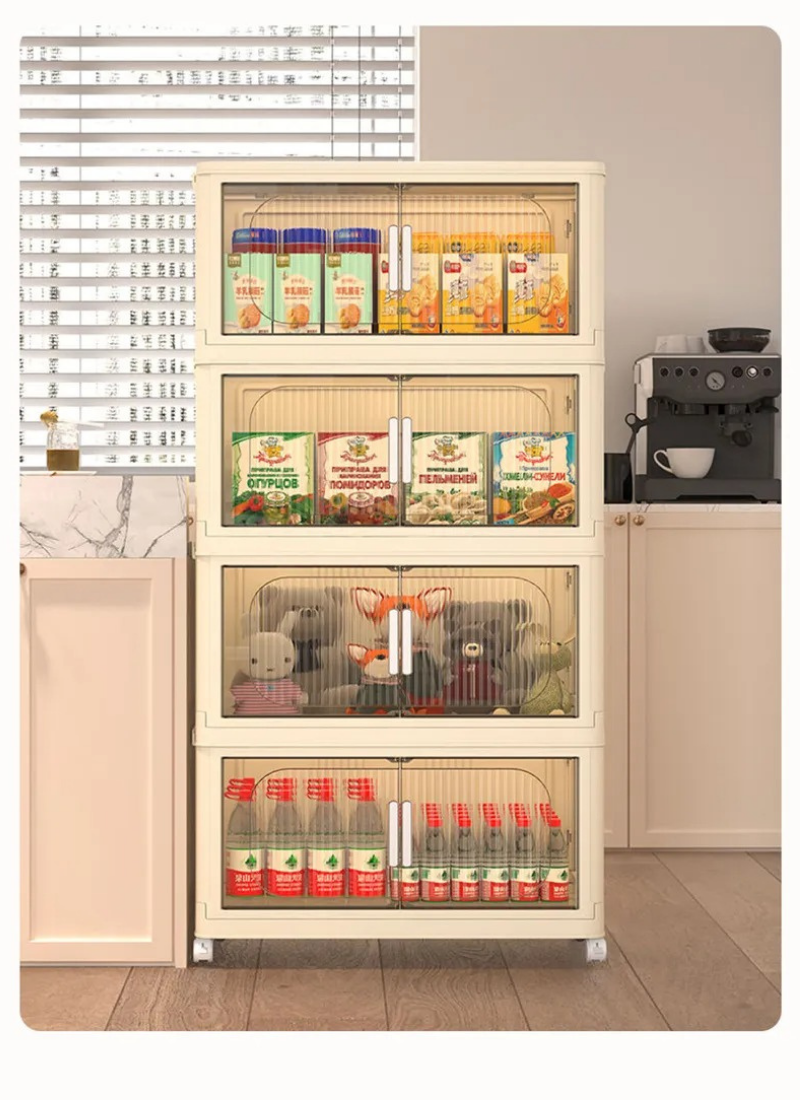 صناديق تخزين متعددة الاستخدامات (قابلة للطي) )