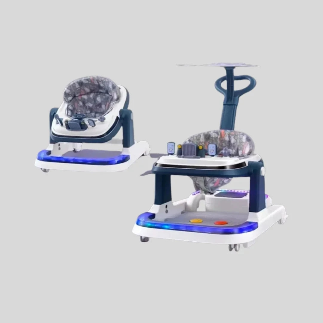 مشاية الأطفال التفاعلية مع مقبض و جهاز تحكم