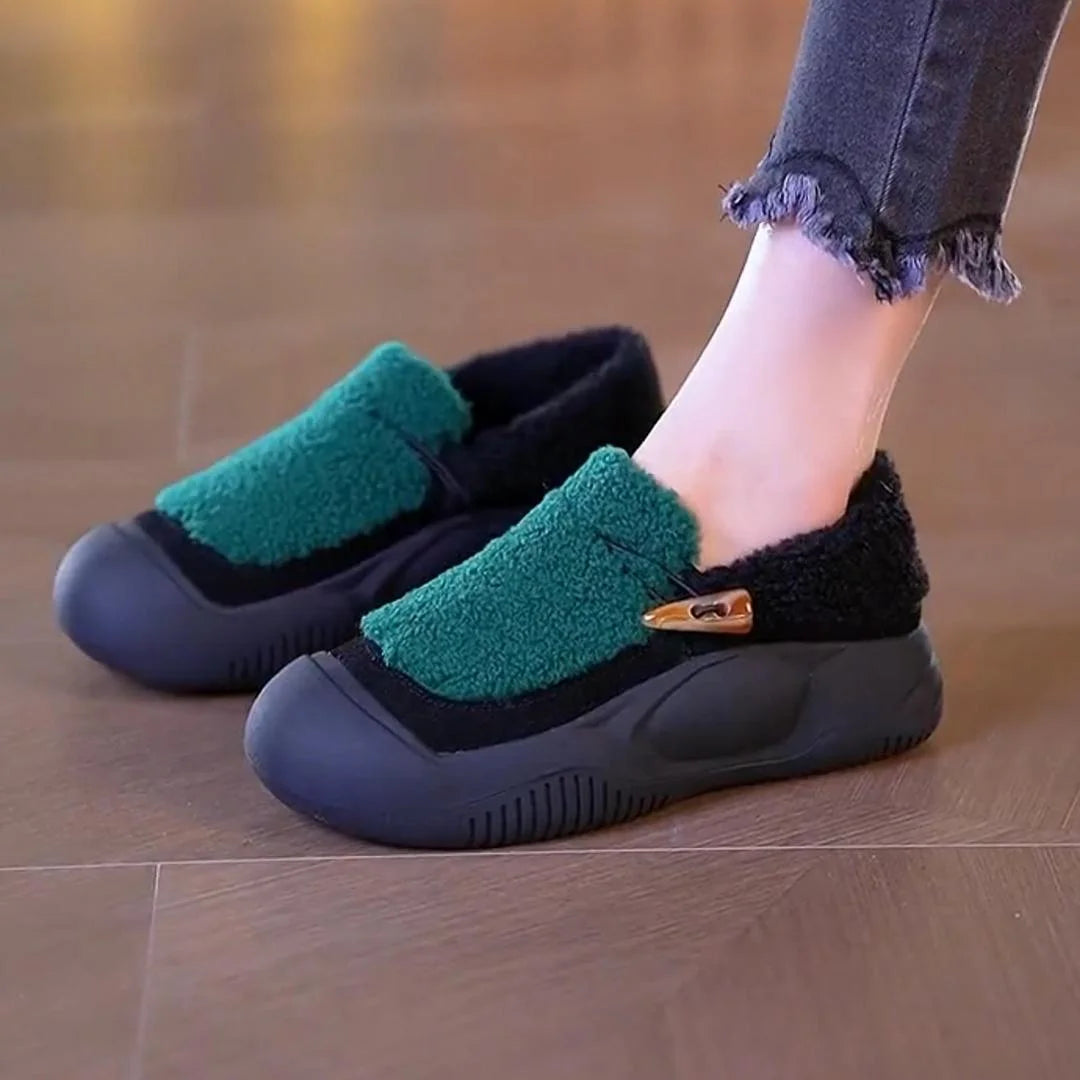 أحذية شتوية سميكة من القطن