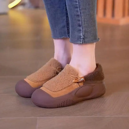 أحذية شتوية سميكة من القطن