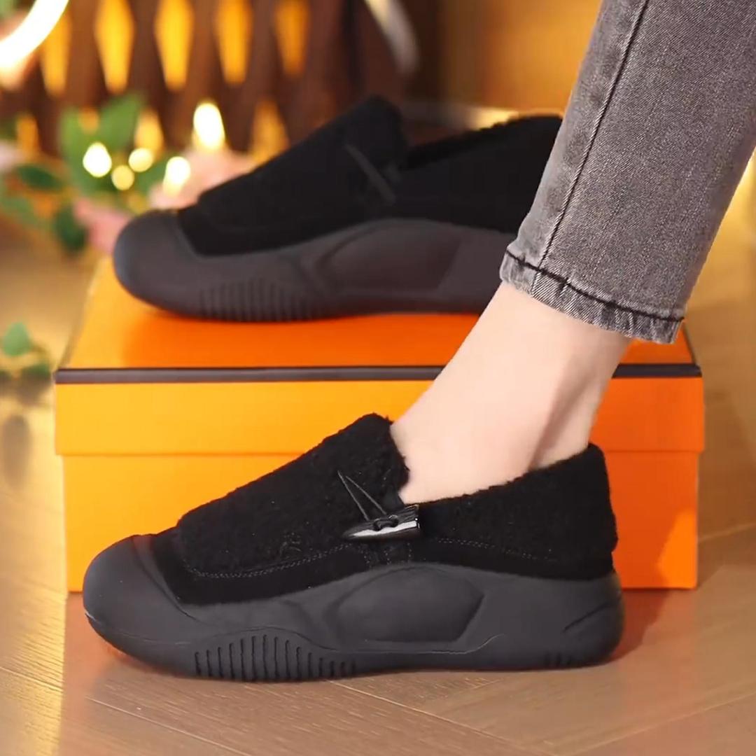أحذية شتوية سميكة من القطن