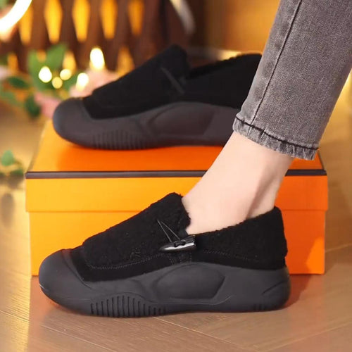 أحذية شتوية سميكة من القطن