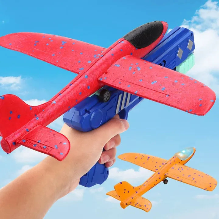 Pistolet Lanceur d’avion avec Planeurs en Mousse