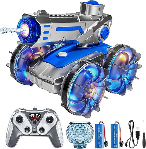 سيارة برمائية تعمل بالتحكم عن بعد