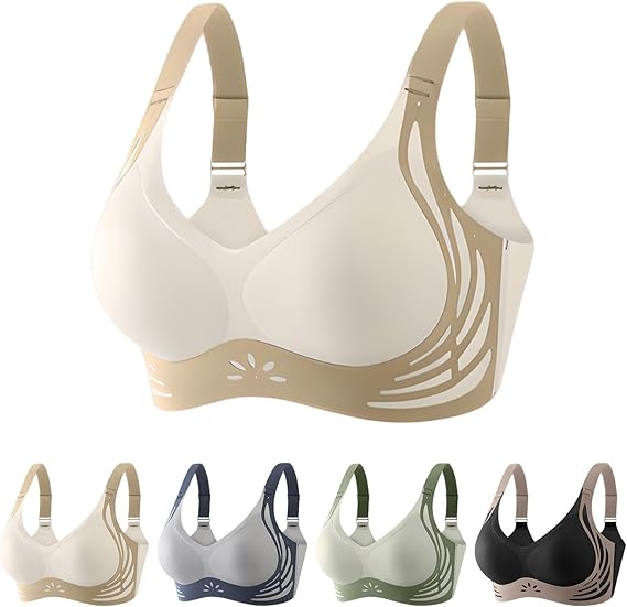 حمالة صدر رياضية للنساء!!لاسلكية للدفع لأعلى