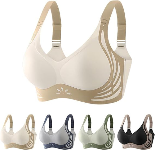 حمالة صدر رياضية للنساء!!لاسلكية للدفع لأعلى