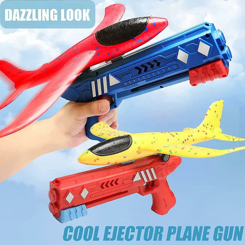 Pistolet Lanceur d’avion avec Planeurs en Mousse