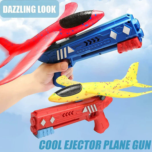 Pistolet Lanceur d’avion avec Planeurs en Mousse