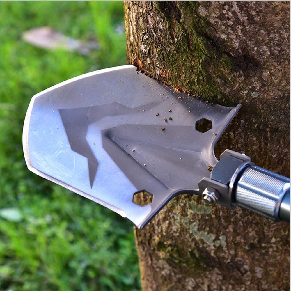 مجرفة عسكرية متعددة - 4 قطع قابلة للتجميع مع سكين