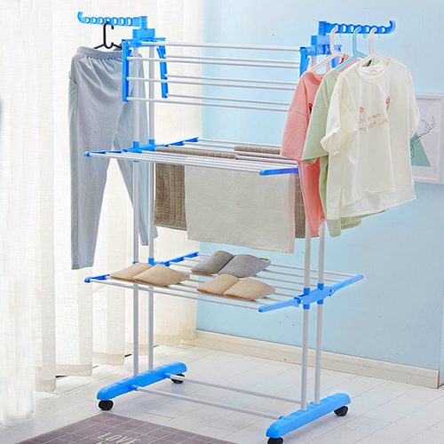 Séchoir à Linge Pliant en Métal
