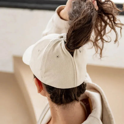 3 Casquette pour chignon ou queue-de-cheval haute