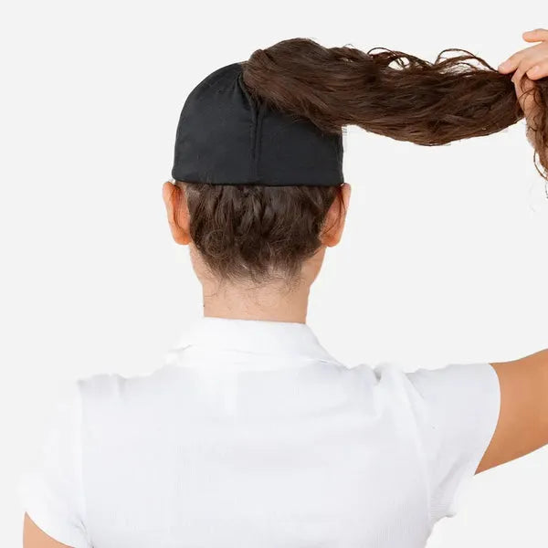 3 Casquette pour chignon ou queue-de-cheval haute
