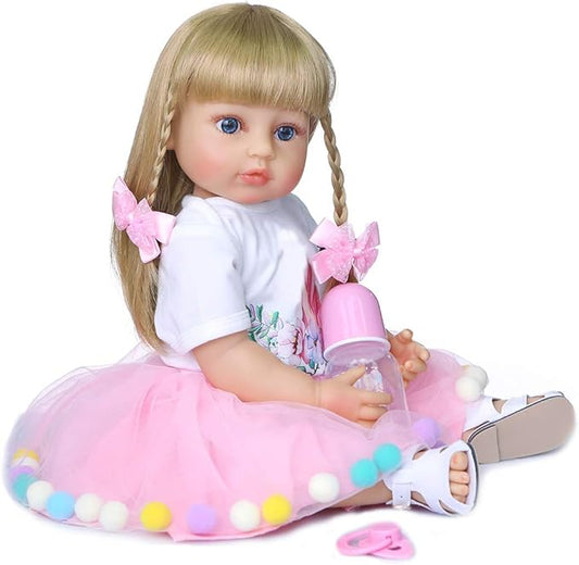 دمية ريبورن "فتاة جميلة" (55 سم)