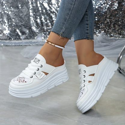 حذاء راقي إيطالي بكعب عريض للنساء