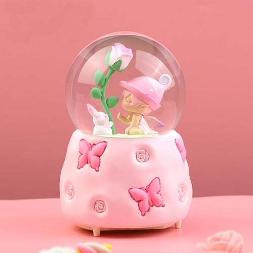 كرة ثلجية موسيقية مضيئة